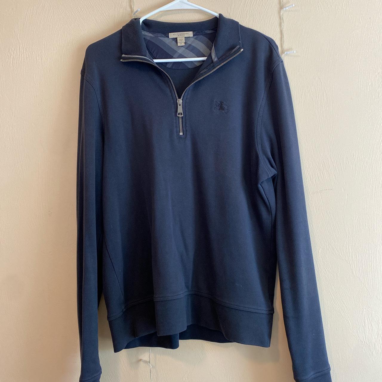 Burberry quarter 2024 zip pullover