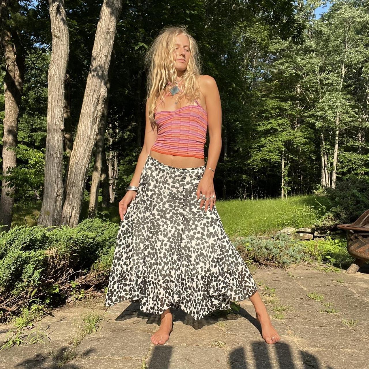 Maxi shop skirt george