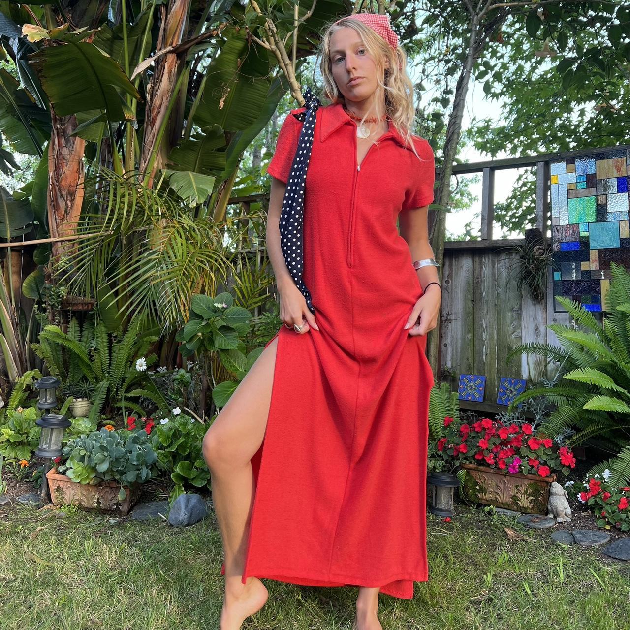 Online Vintage JC Penny terry maxi