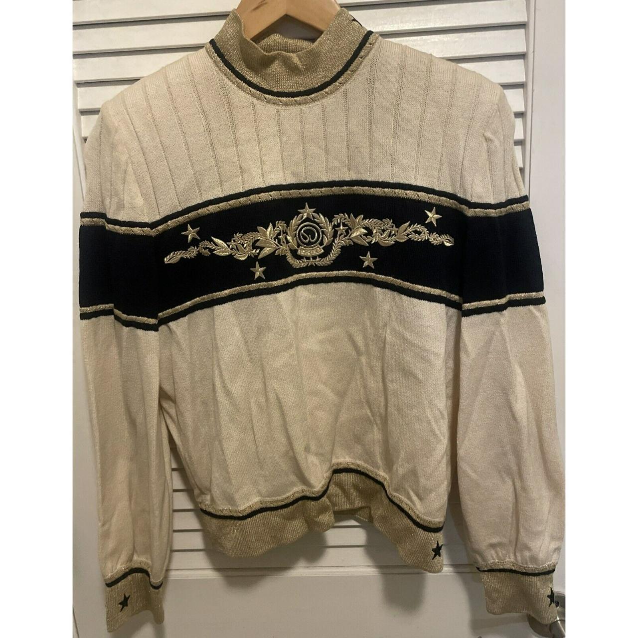 Shops Gold St. John Knit Sweater