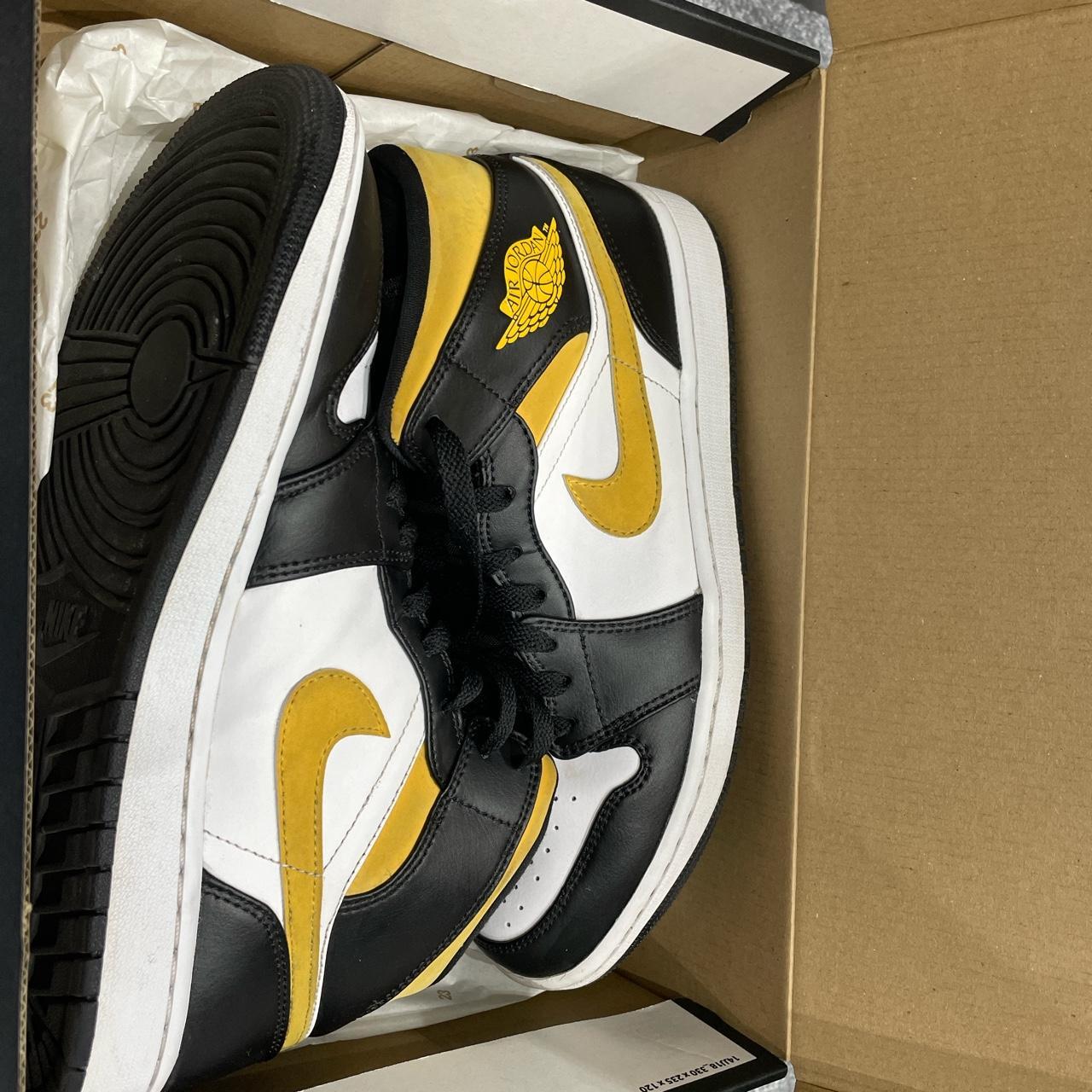 footlocker yellow and black jordans