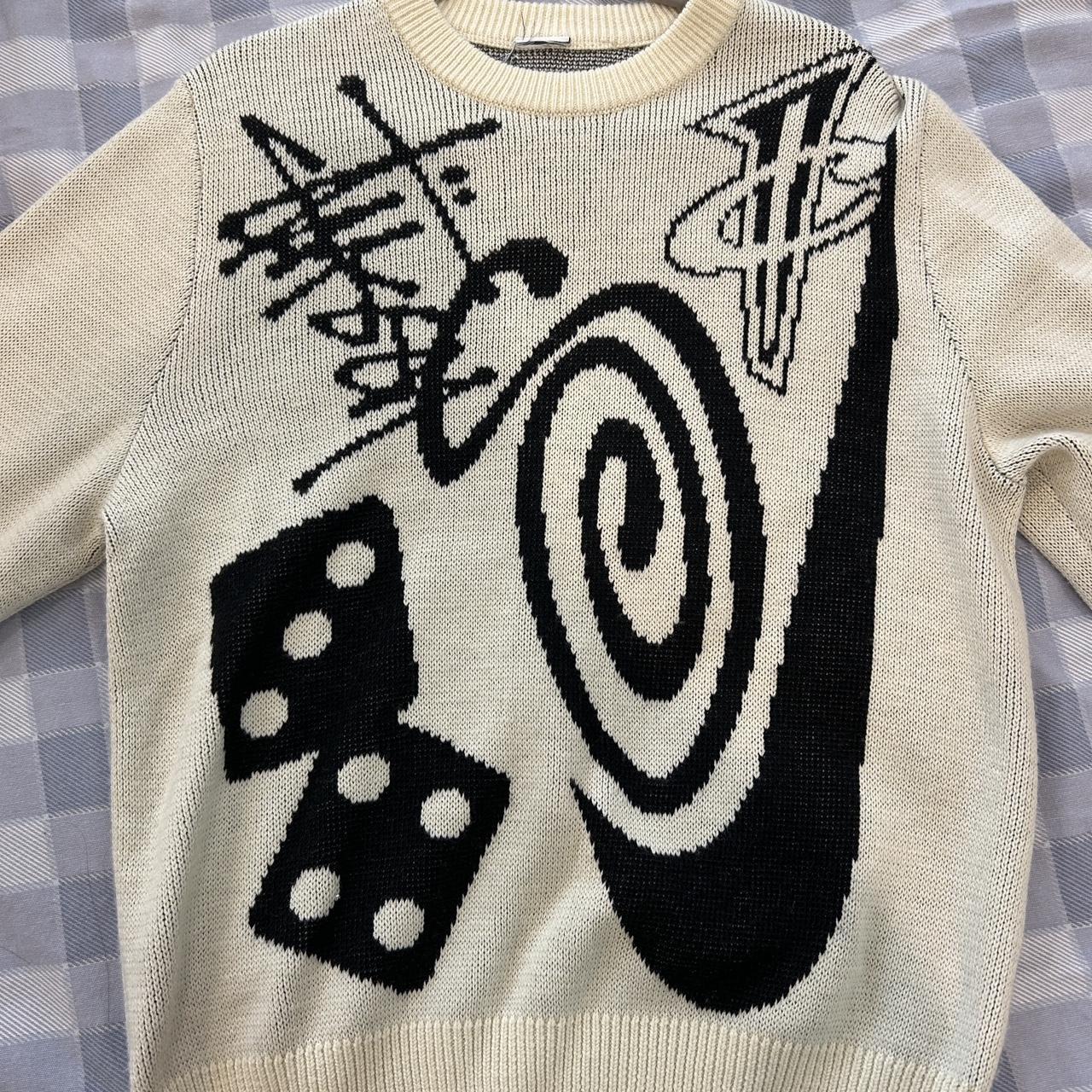 Stussy x Nike Icon Knit Sweater Natural（Nike x Stüssy Icon
