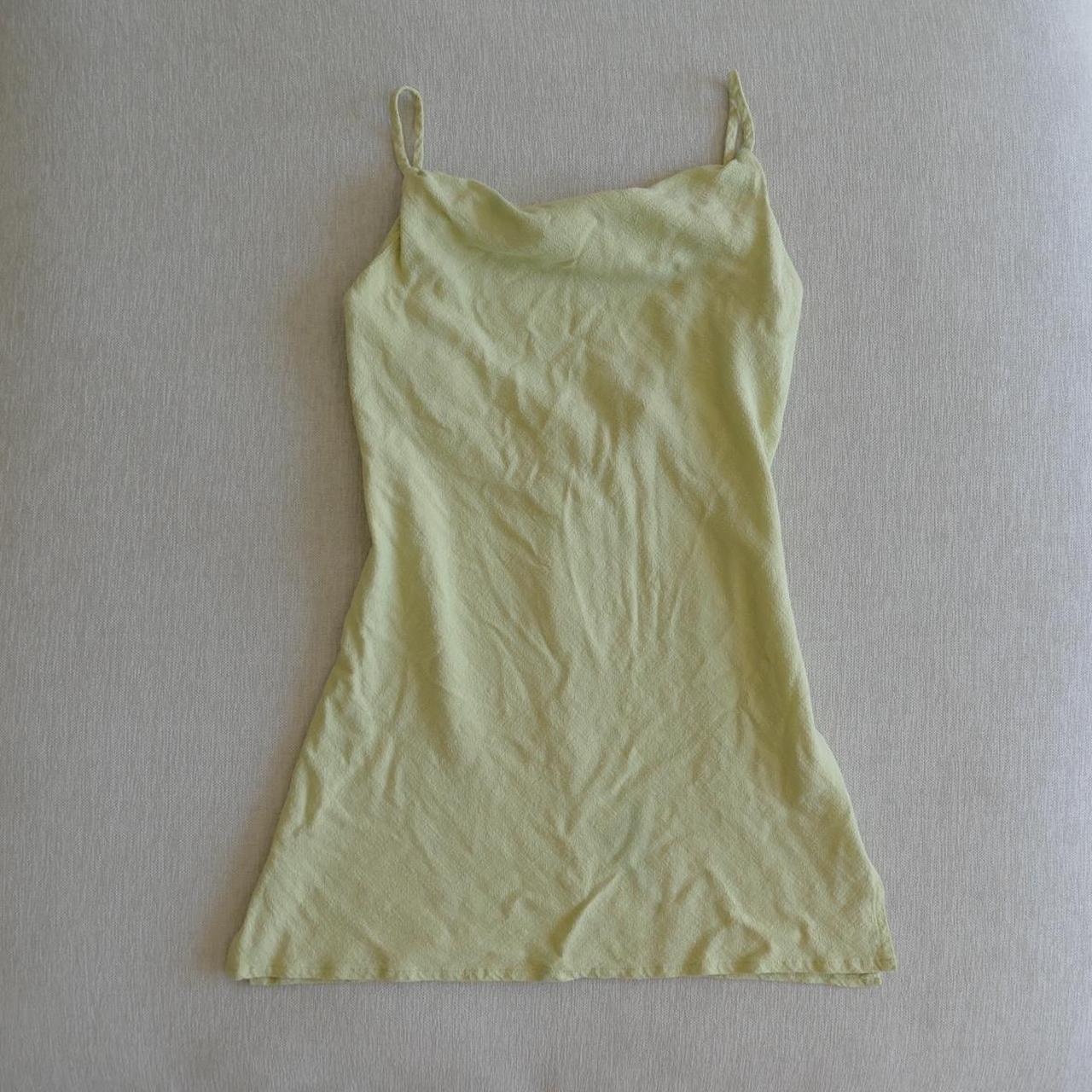 Princess Polly Cheri Mini Dress Green Light green... Depop