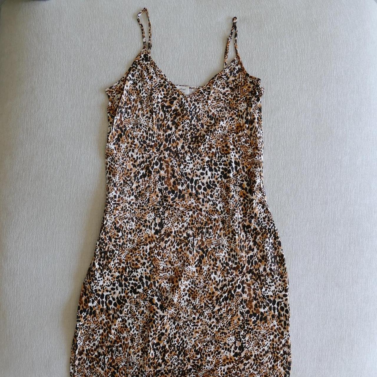 Aritzia cheetah dress sale