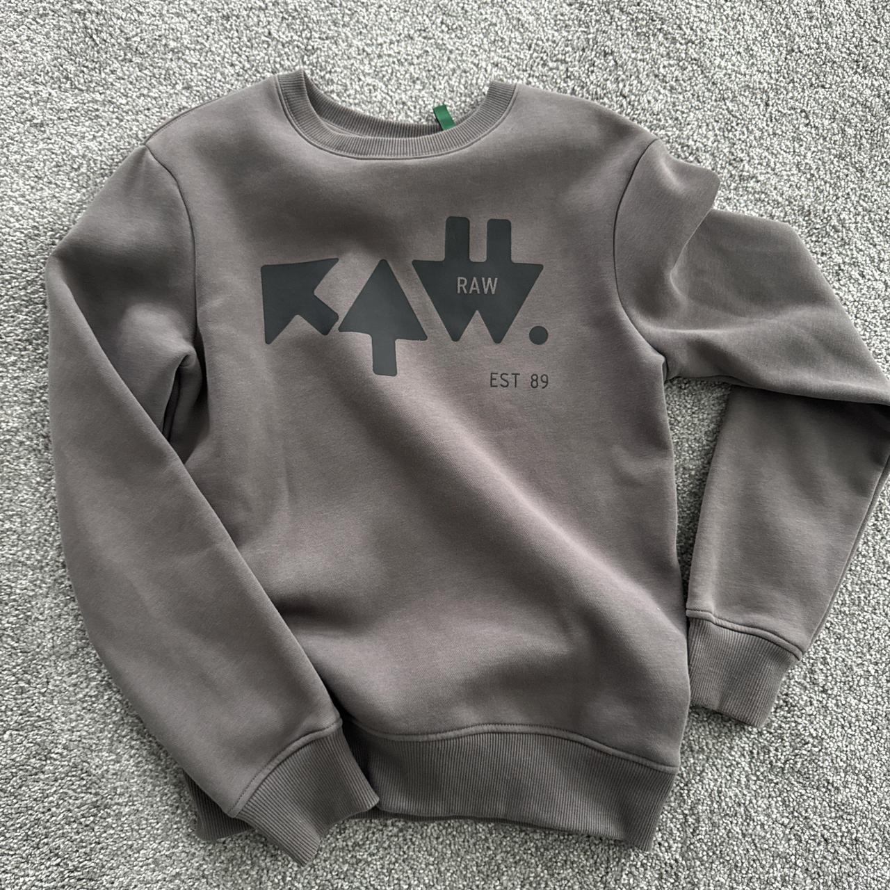 G-Star Men's Sweater Grey XS – G Star Raw Grey Size