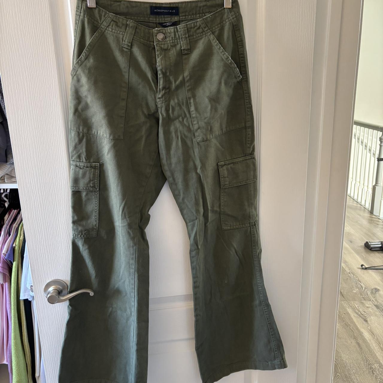 Aeropostale Women's Pants Khaki/Green – Aeropostale green