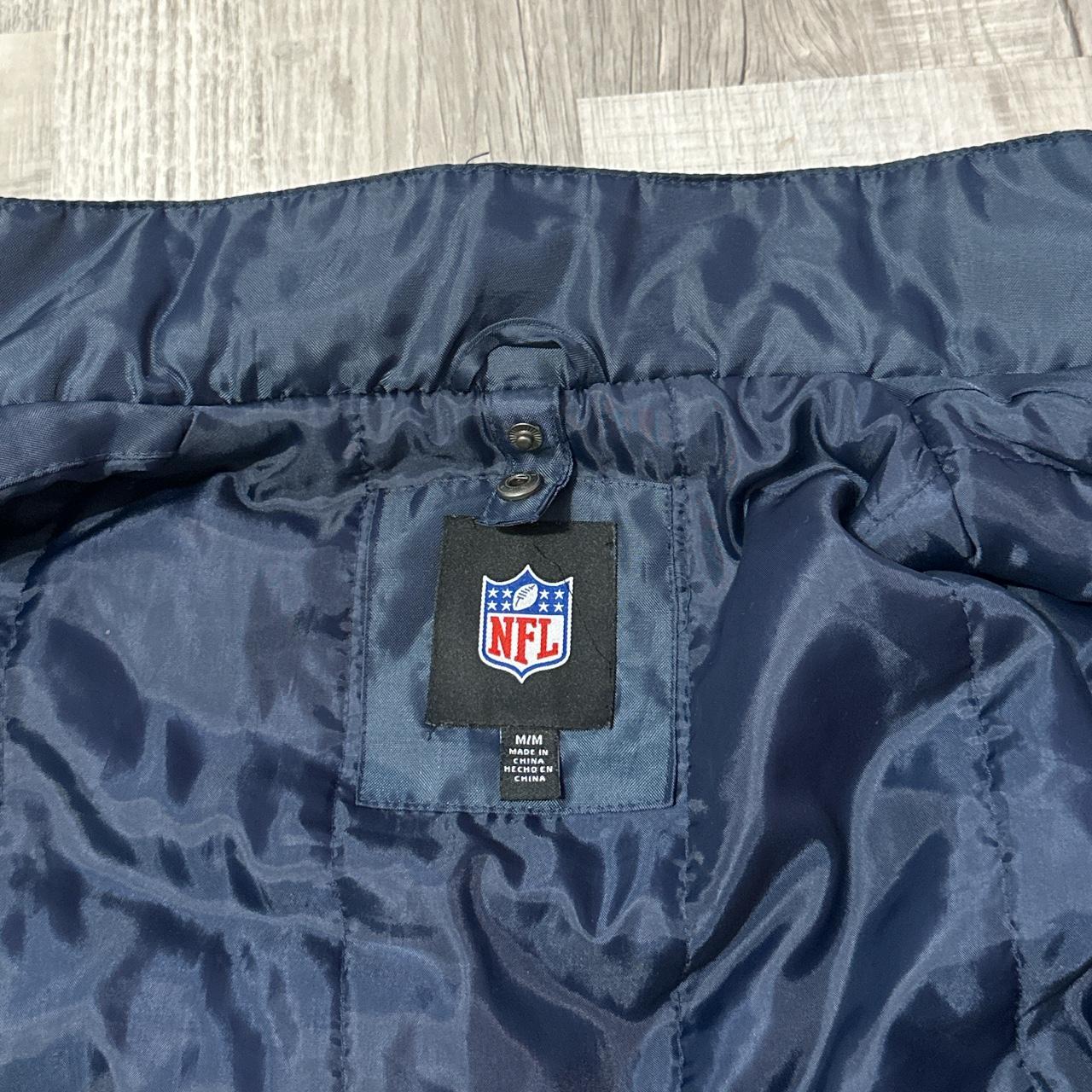 Logo Athletic x NFL Puffer Jacket Tennessee Titans - Depop