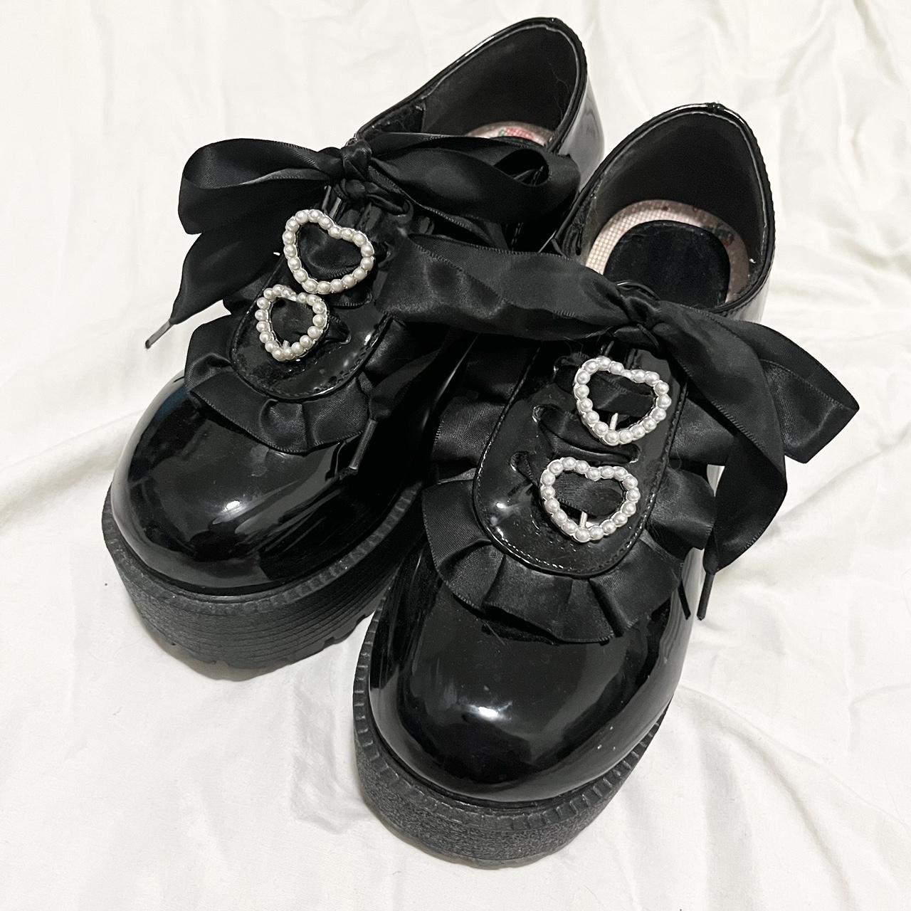 cutest jirai kei/ryousangata platform shoes • size:... - Depop