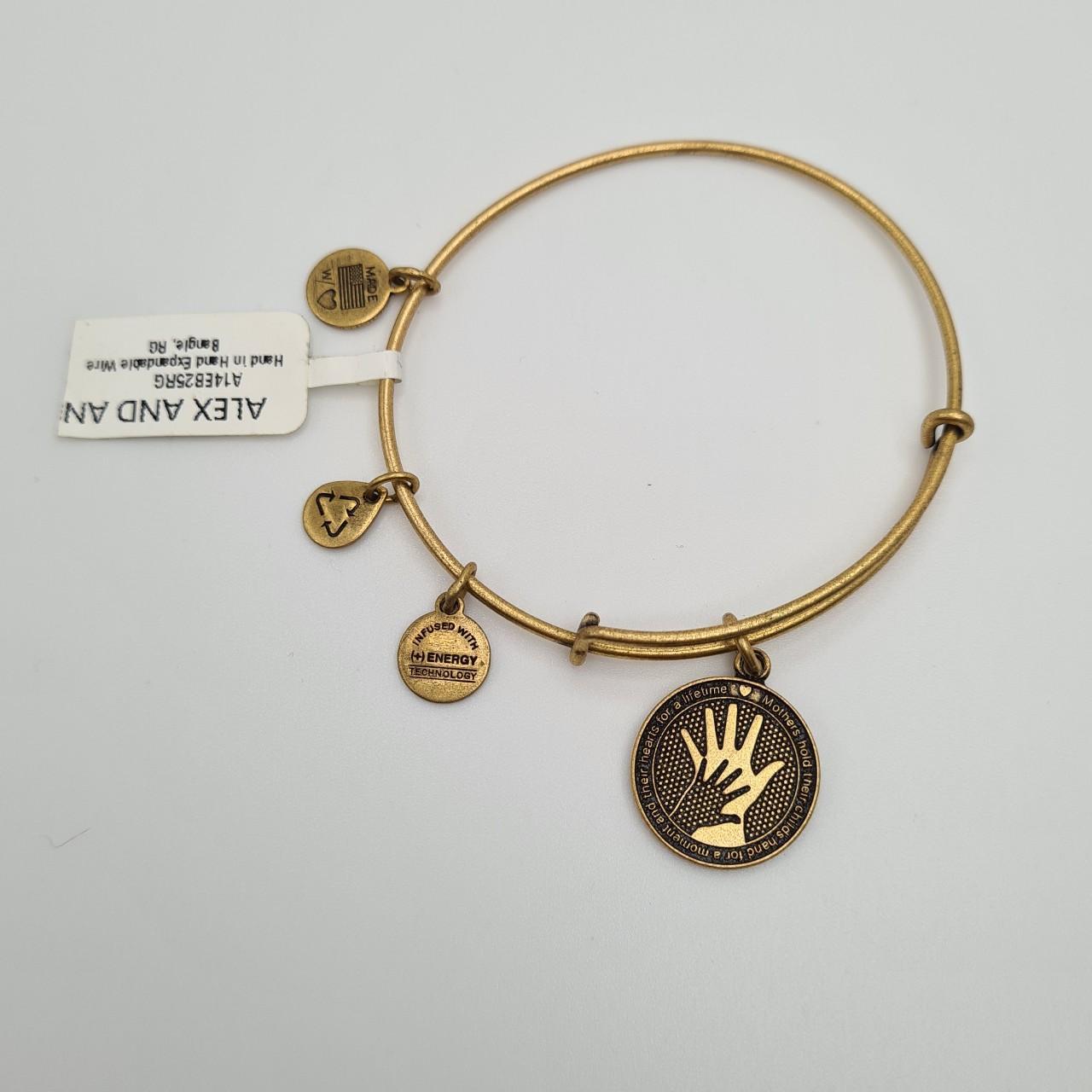 Alex and ani discount hand in hand bangle