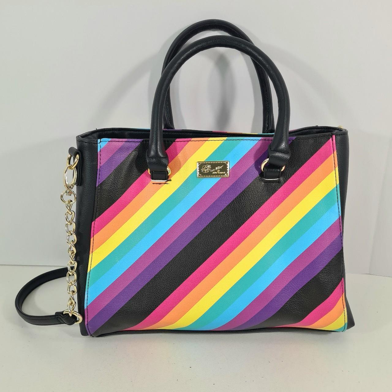 Betsey johnson clearance rainbow purse