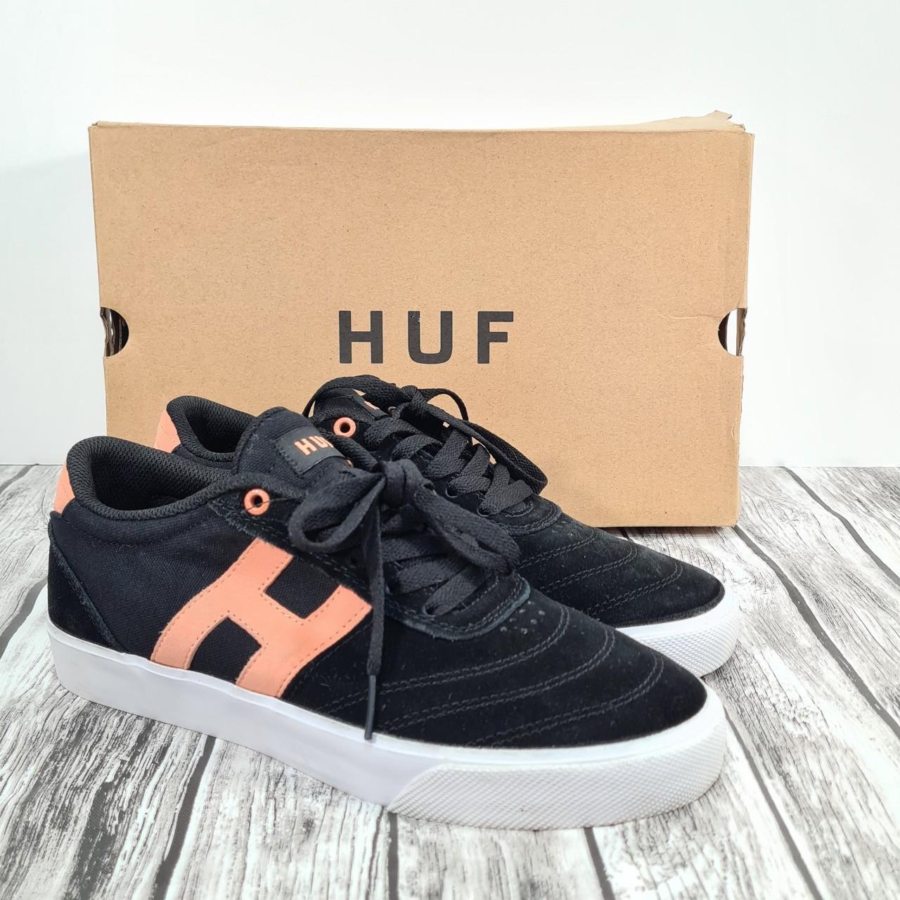 Huf Skateboard Shoes Galaxy Black Pink VC00085 US. Depop