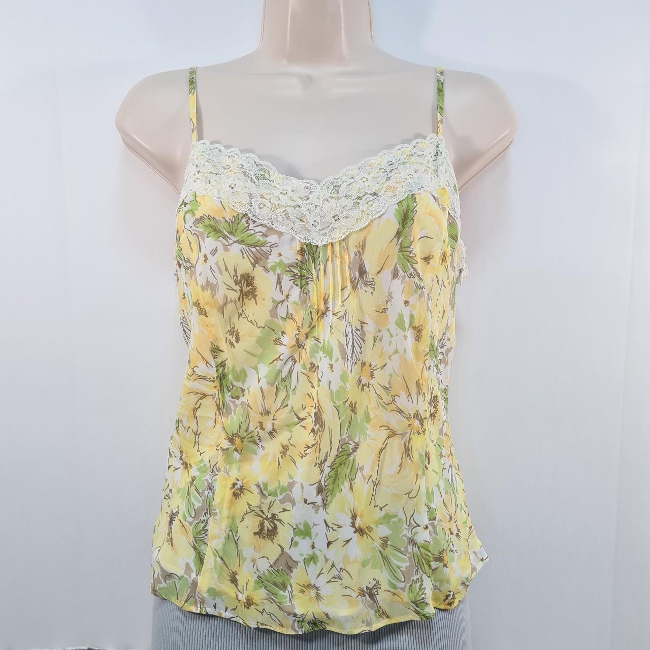 Floral Shirt By Loft Fully Lined Y2K Ann Taylor Loft Spaghetti