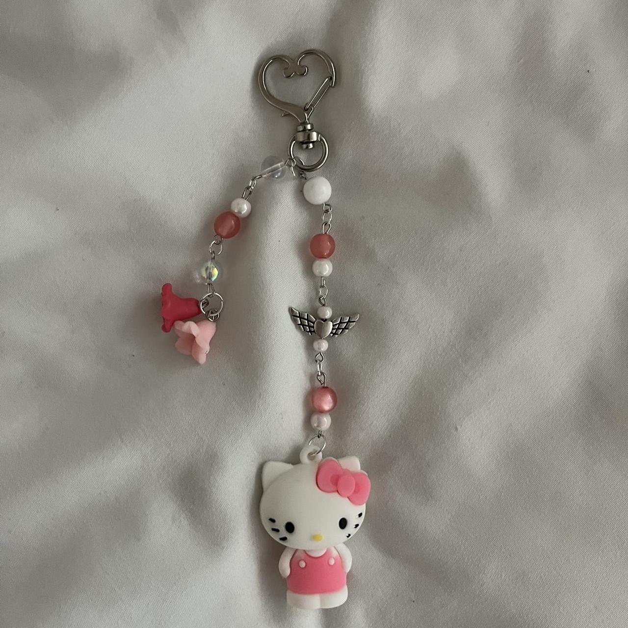 hello kitty sanrio handmade keychain ★☆... - Depop