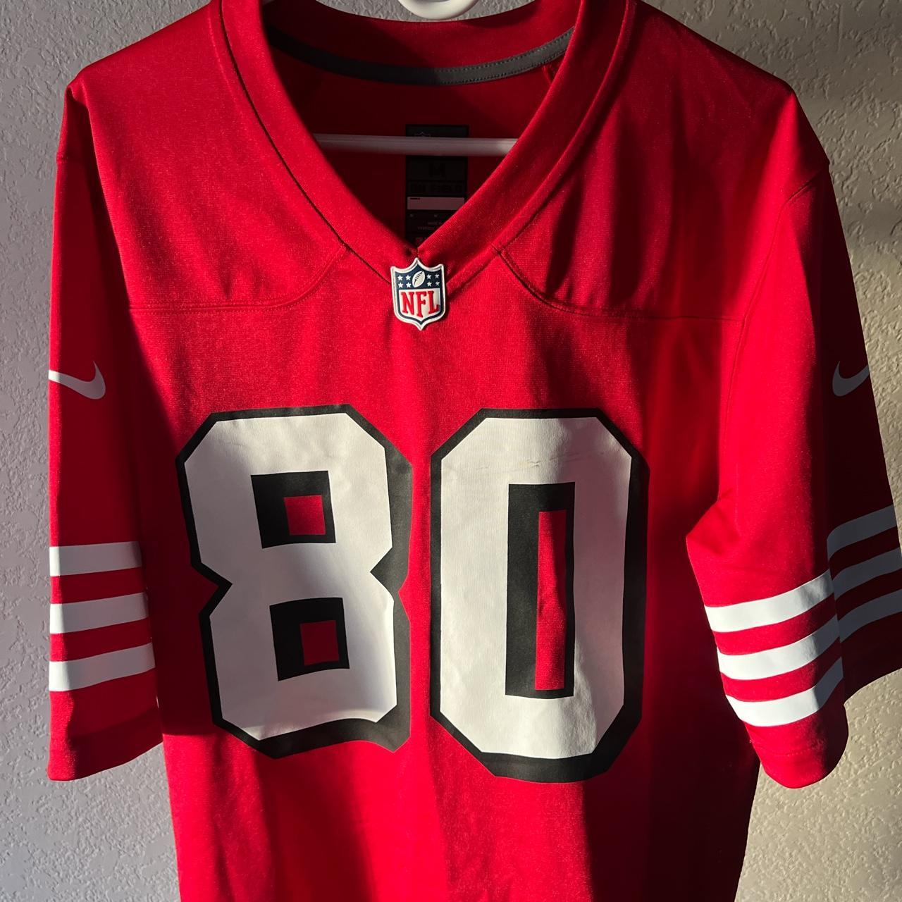 49ers Jersey Size: M (men) Good condition Message - Depop