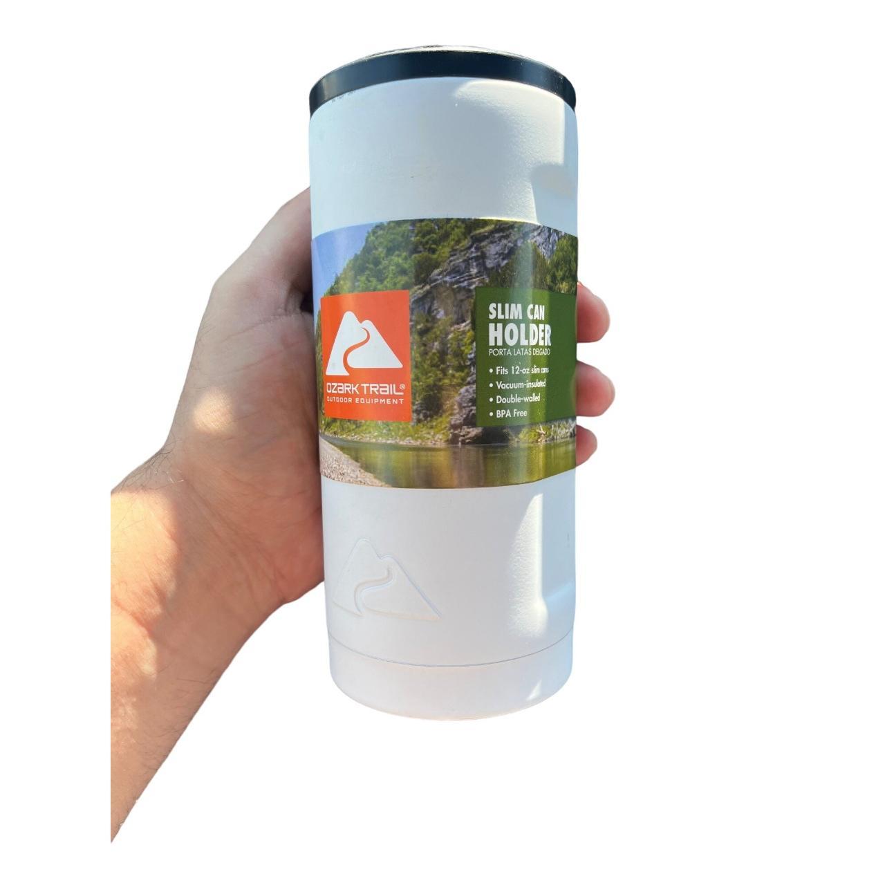 OZARK TRAIL BLUE 12 OZ SLIM CAN HOLDER