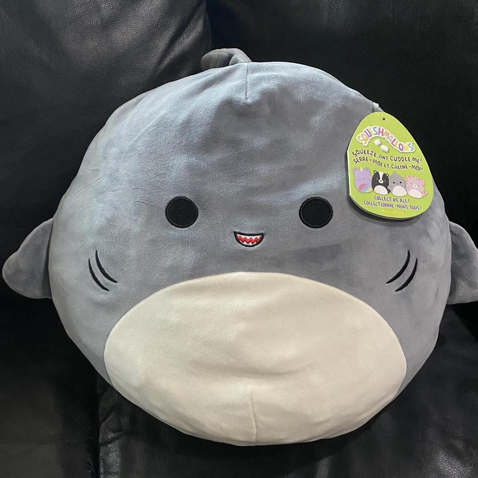 Dark Grey Gordon the Shark Squishmallow hot