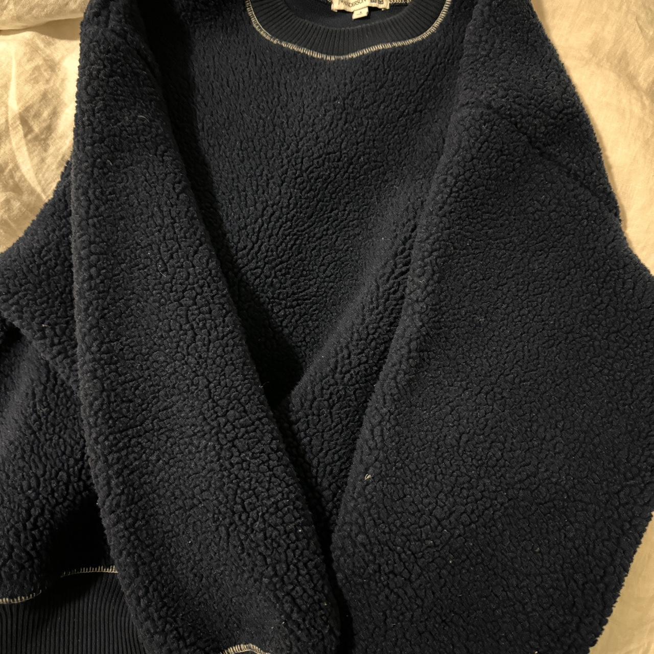 JW anderson fleece sweatshirt worn a few times - Depop