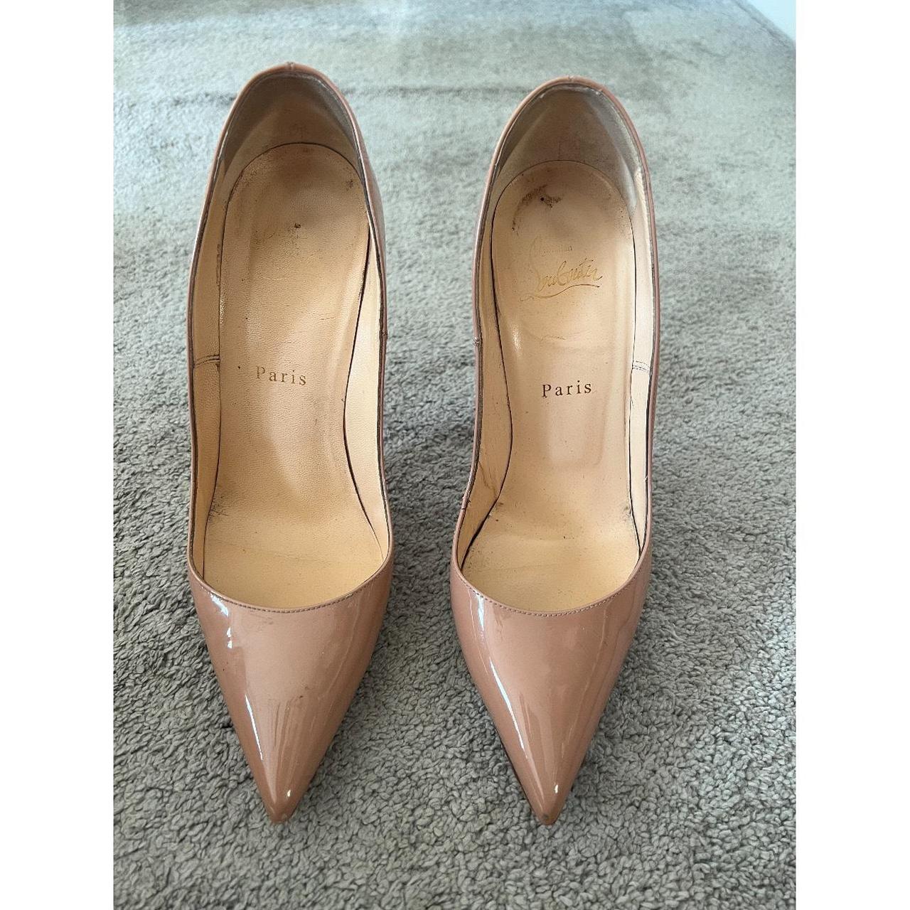 Christian Louboutin so kate heels Size 39 Worn-... - Depop