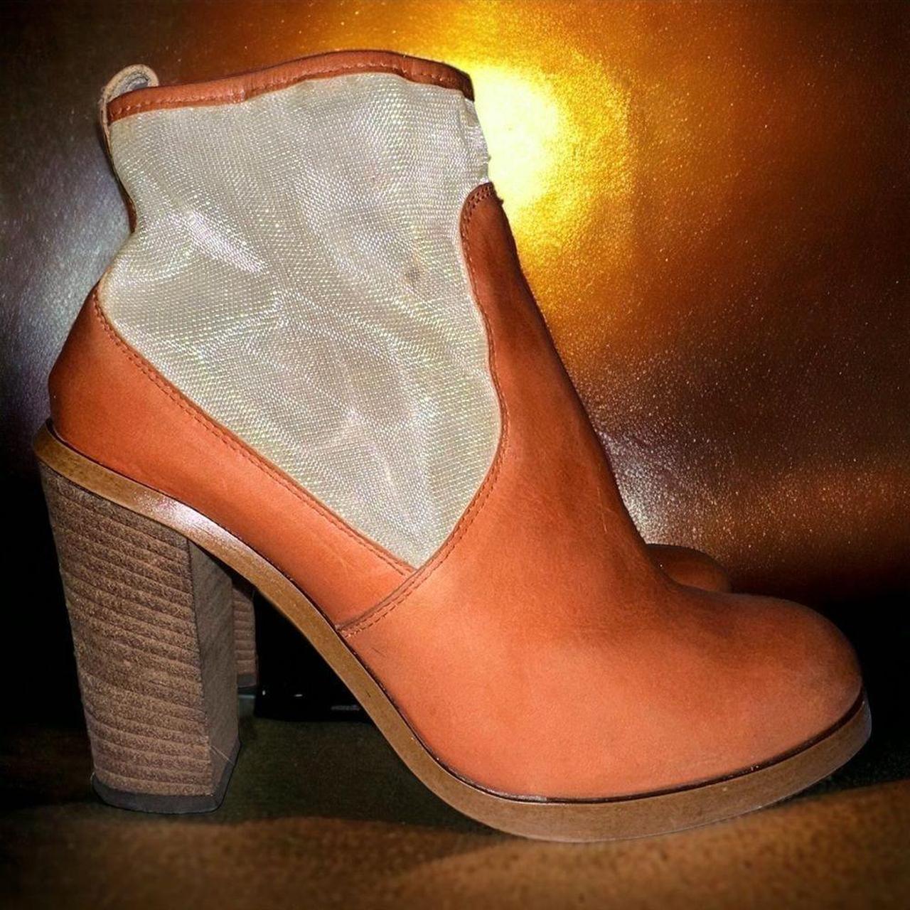 Maison martin margiela discount ankle boots tan