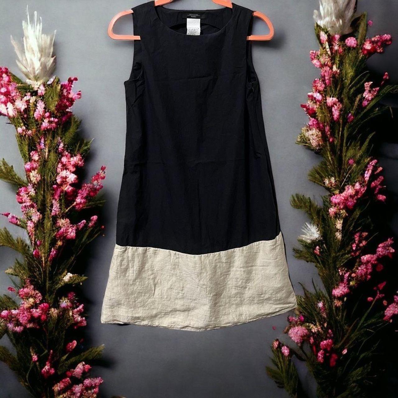 Weekend MaxMara black natural cotton Depop