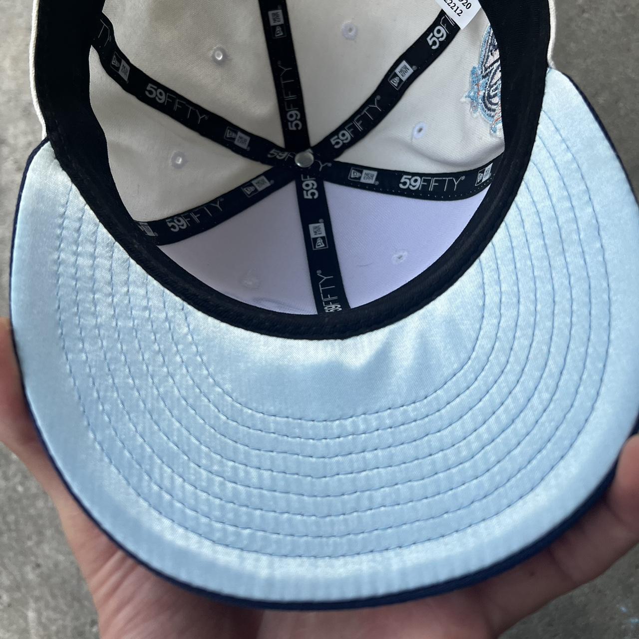 san jose sharks new era fitted cap. size 7 1/8. - Depop