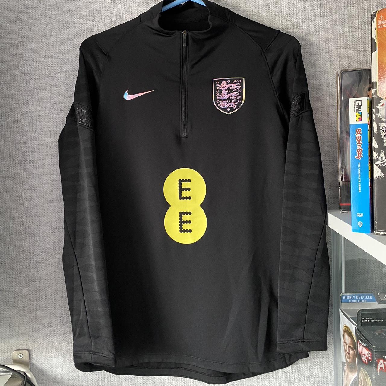 World Cup England Blackout Shirt 2021 Cup 2022 England Black