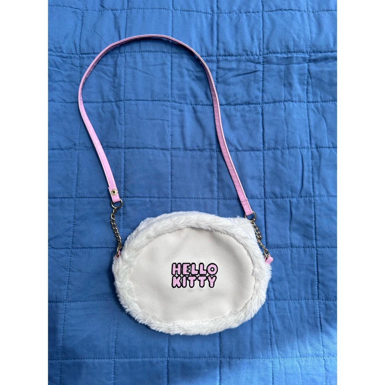 hello kitty pink angel crossbody messenger style bag - Depop