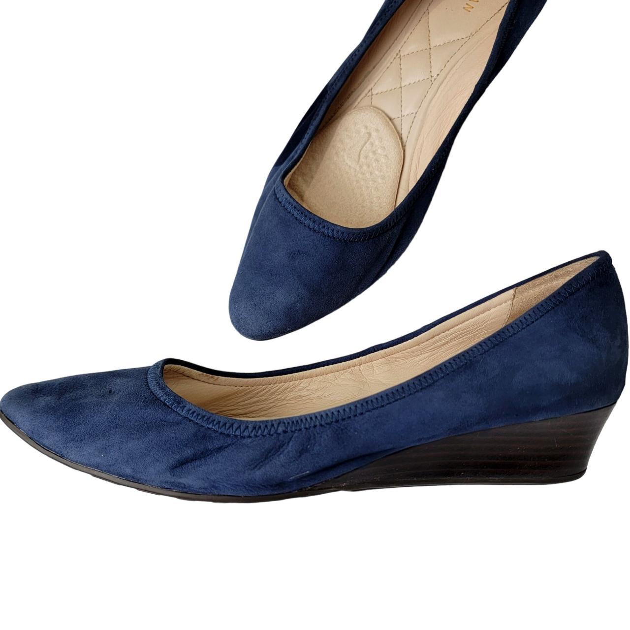 Cole haan hot sale suede wedge