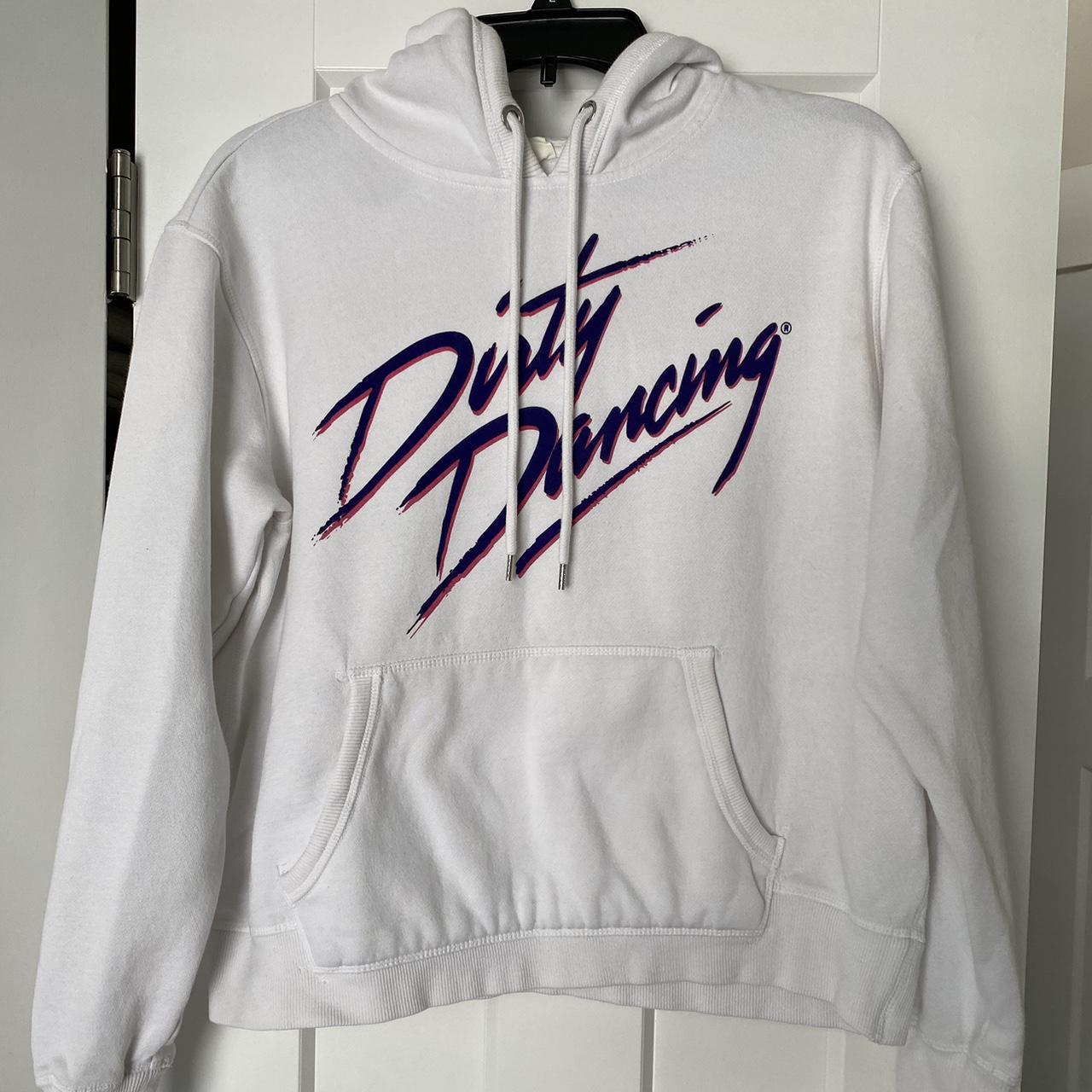 Dirty Dancing white and purple hoodie