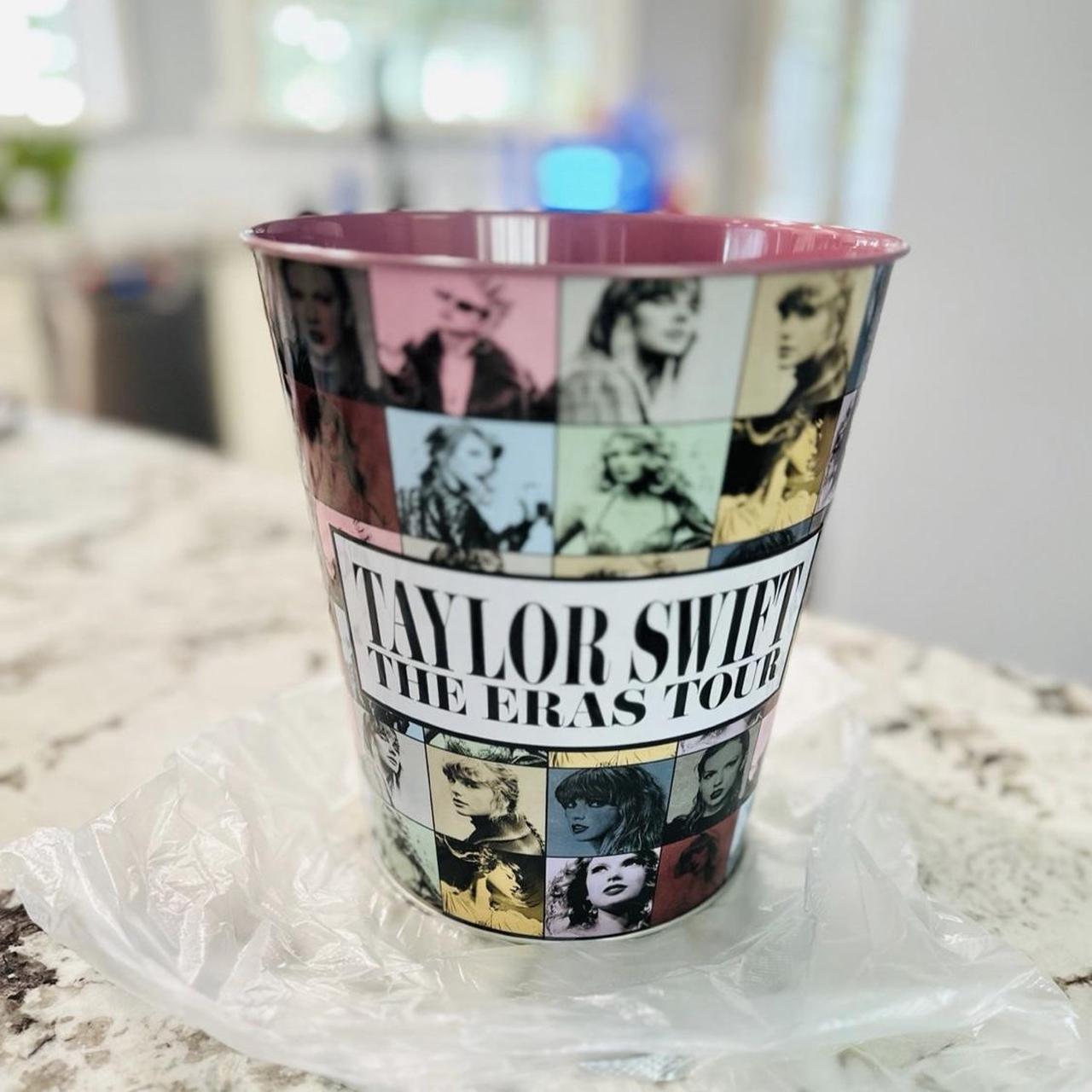 Taylor Swift Eras Tour Pink Popcorn Tin AMC Ships... - Depop