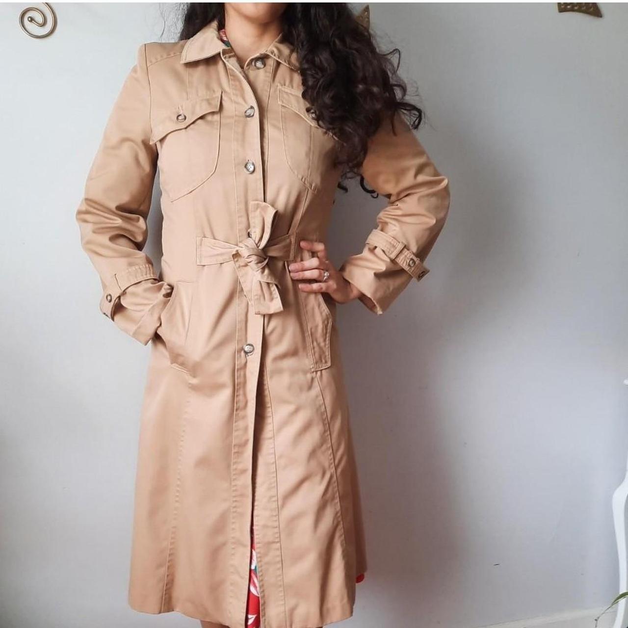 Vintage j.gallery trench coat In good vintage Depop