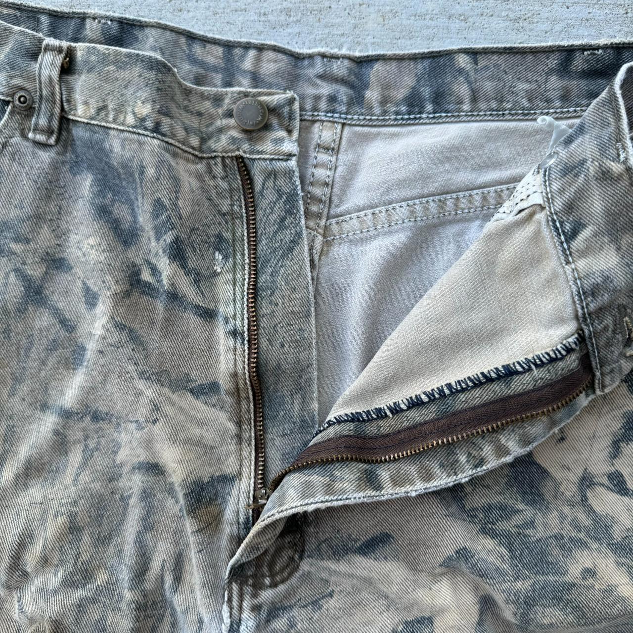 Vintage Y2K Cut-off Camo Wrangler Shorts 🍃 - 38... - Depop