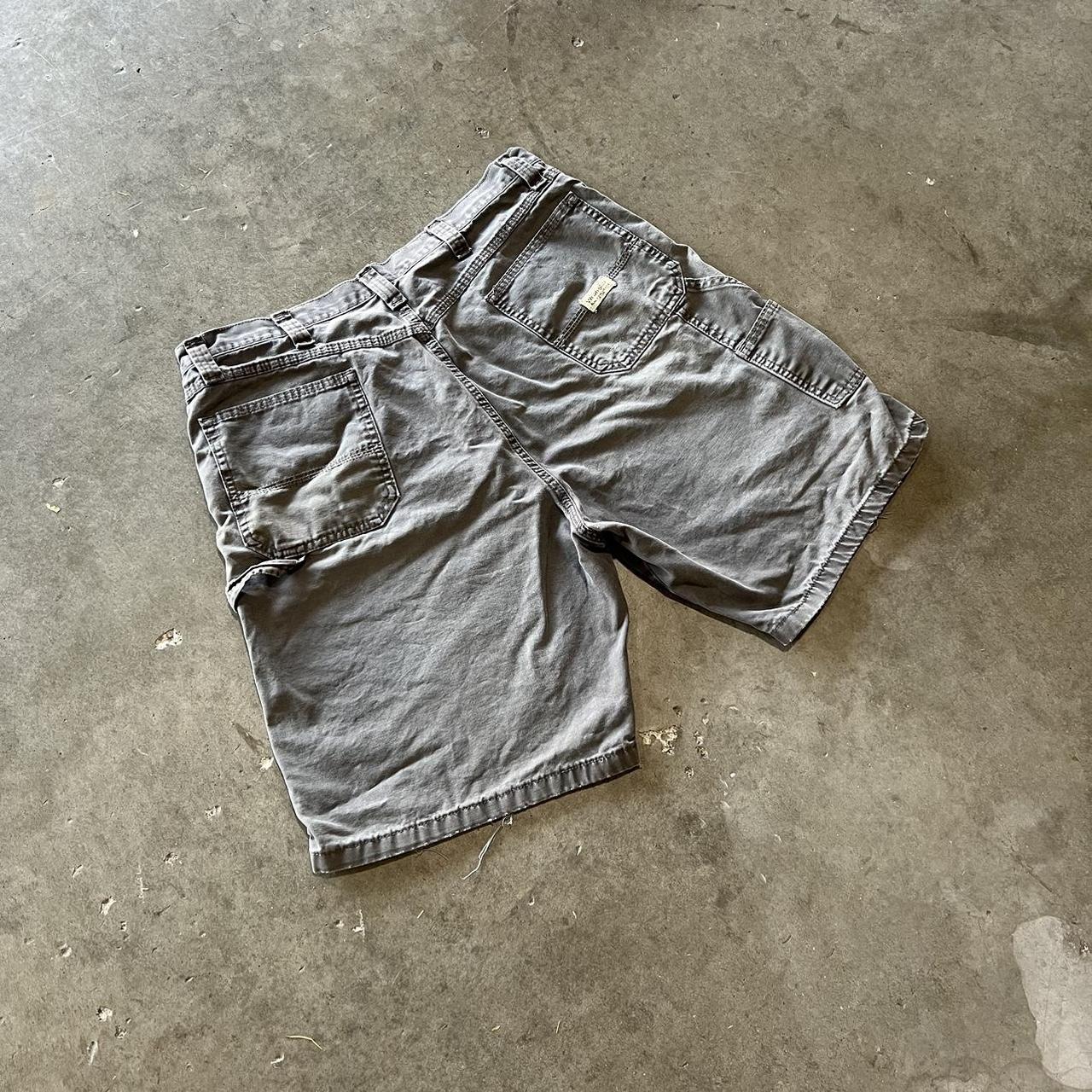 Wrangler Mens Black Shorts Depop