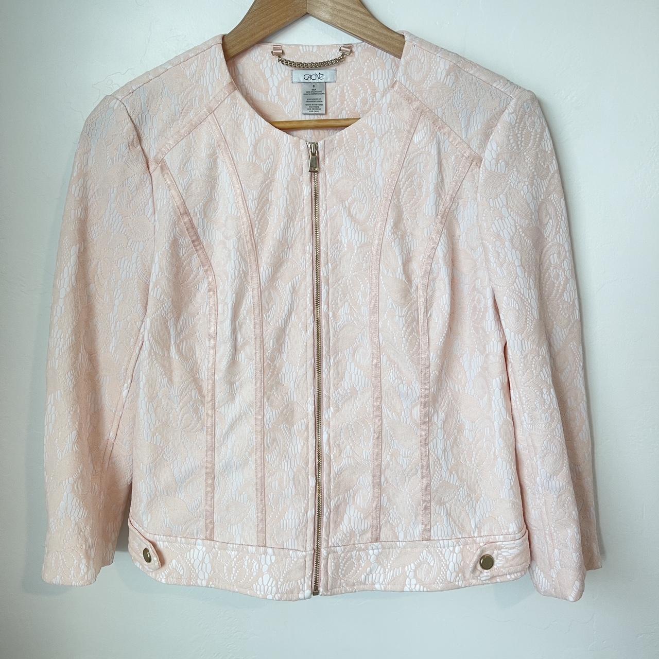Cache Women's Jacket - Pink - 6 – Cache peachy pi… - image 1