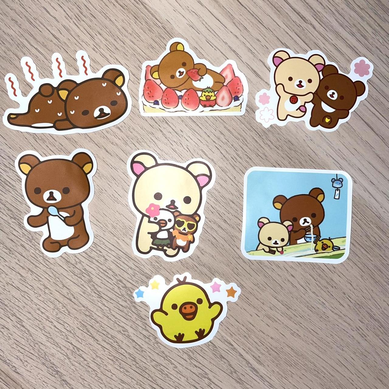 Rilakkuma Stickers * 7 Brand New / Never Used - Depop