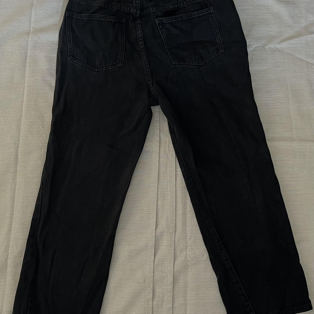 Black Straight Leg baggy Jeans... - Depop