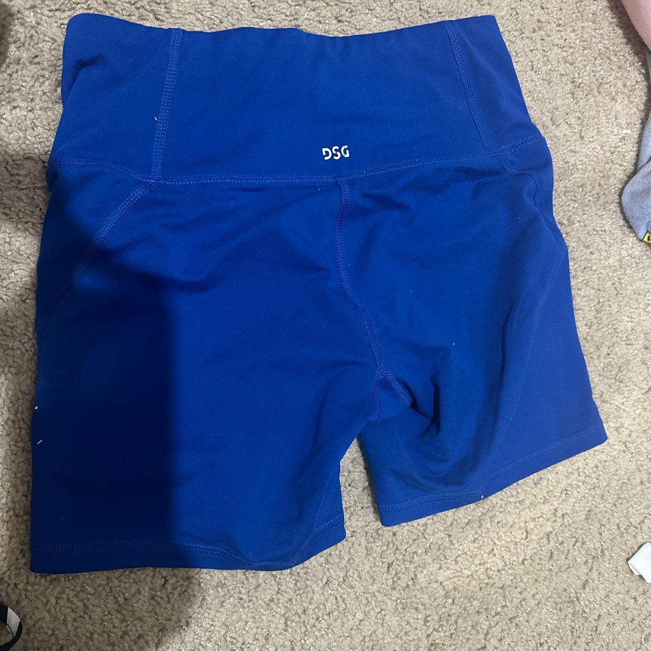 DSG blue gym shorts. worn once Depop