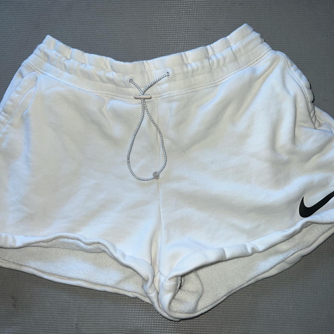 Nike Women's White Shorts Depop