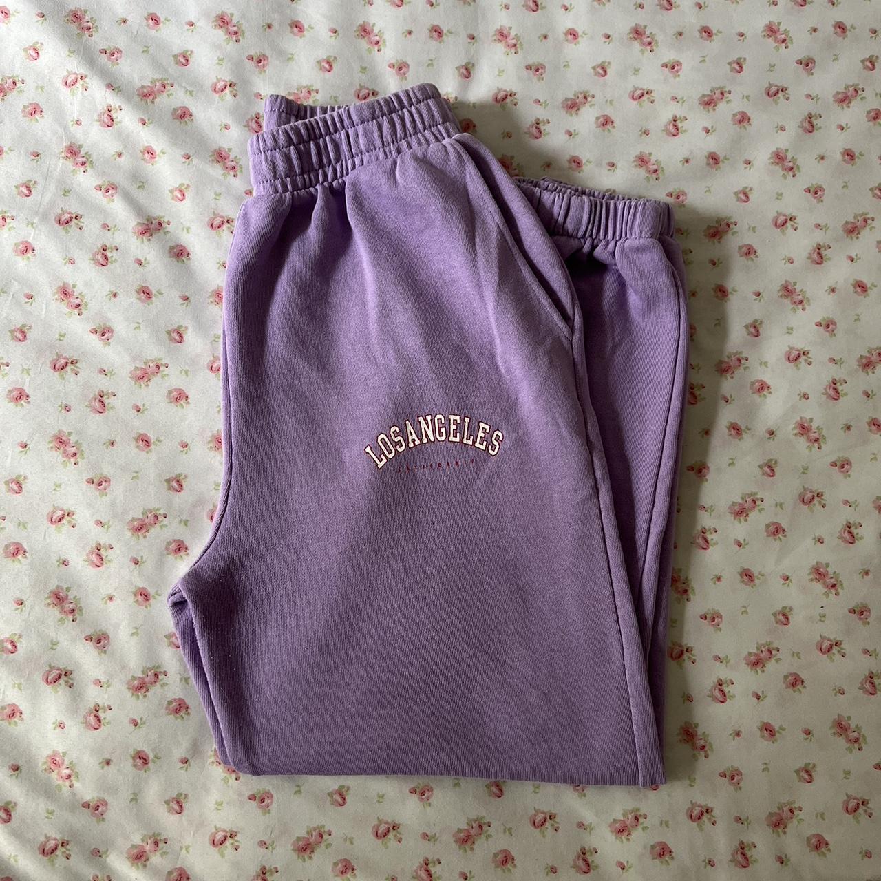 Zara purple sweatpants. Notes They re a medium but