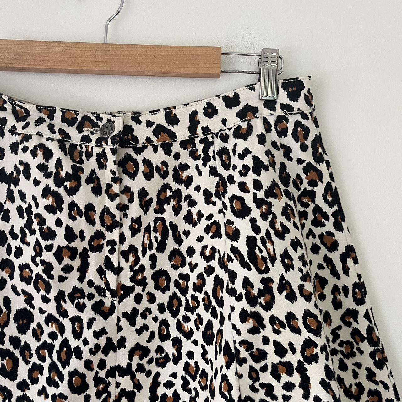 Dangerfield animal print mini skirt 14 #dangerfield... - Depop