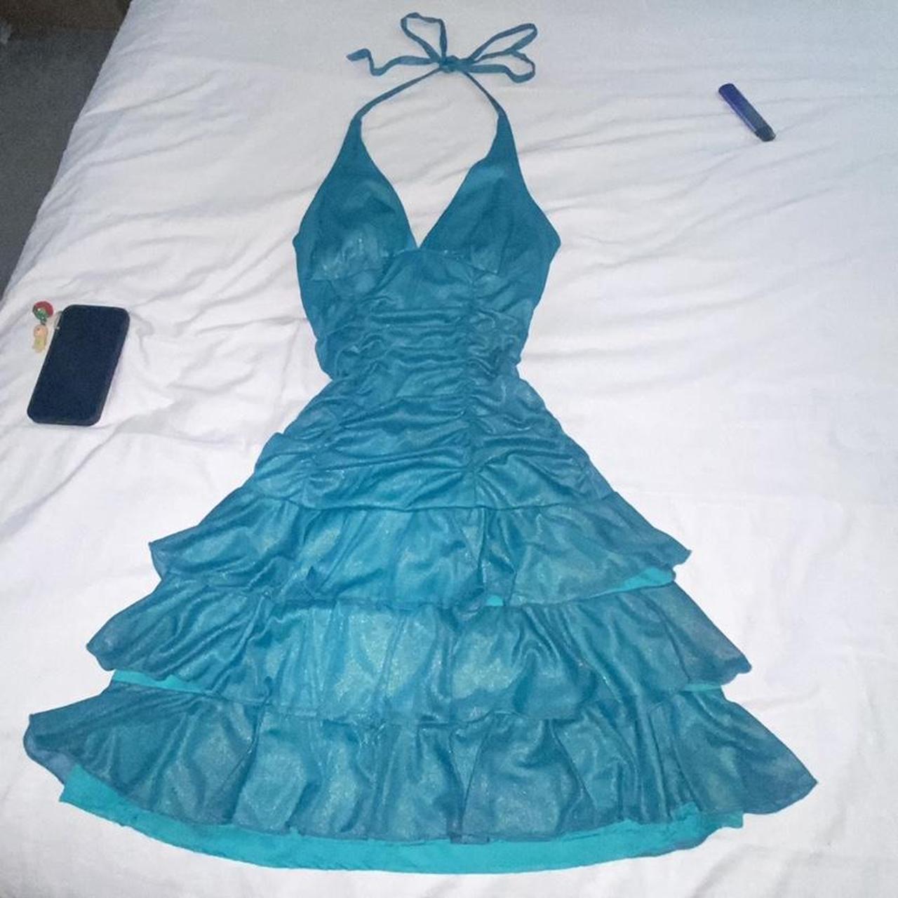 XOXO Women's Blue Dress