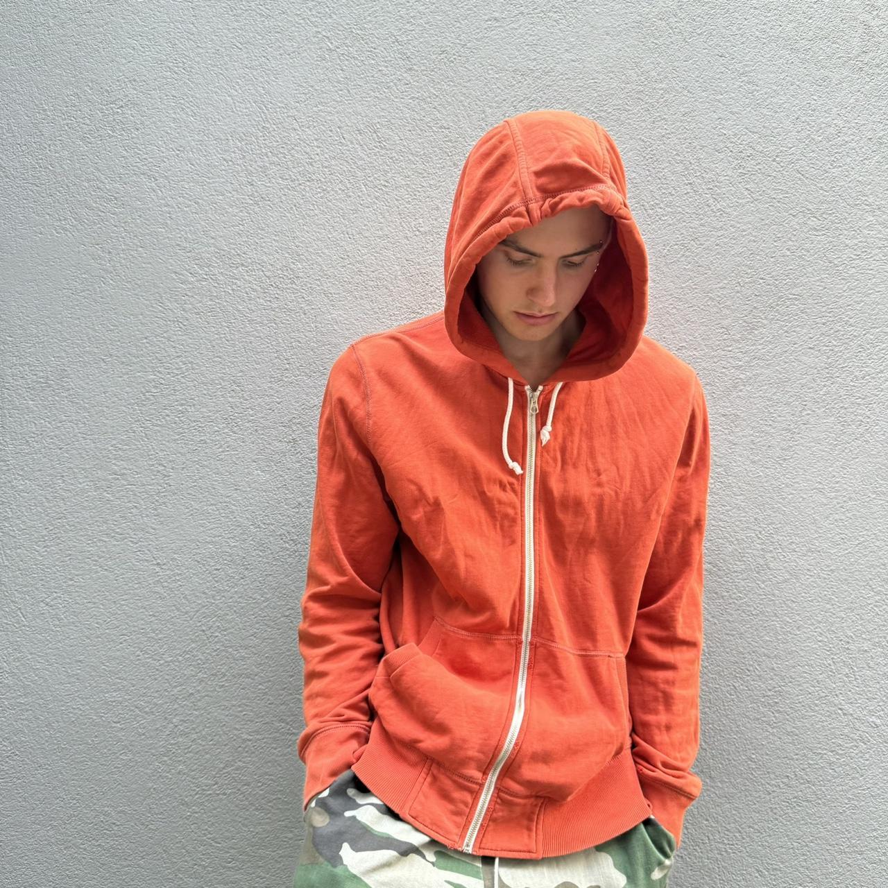 Vintage Y2K 2000s bright orange Country Road hoodie... - Depop