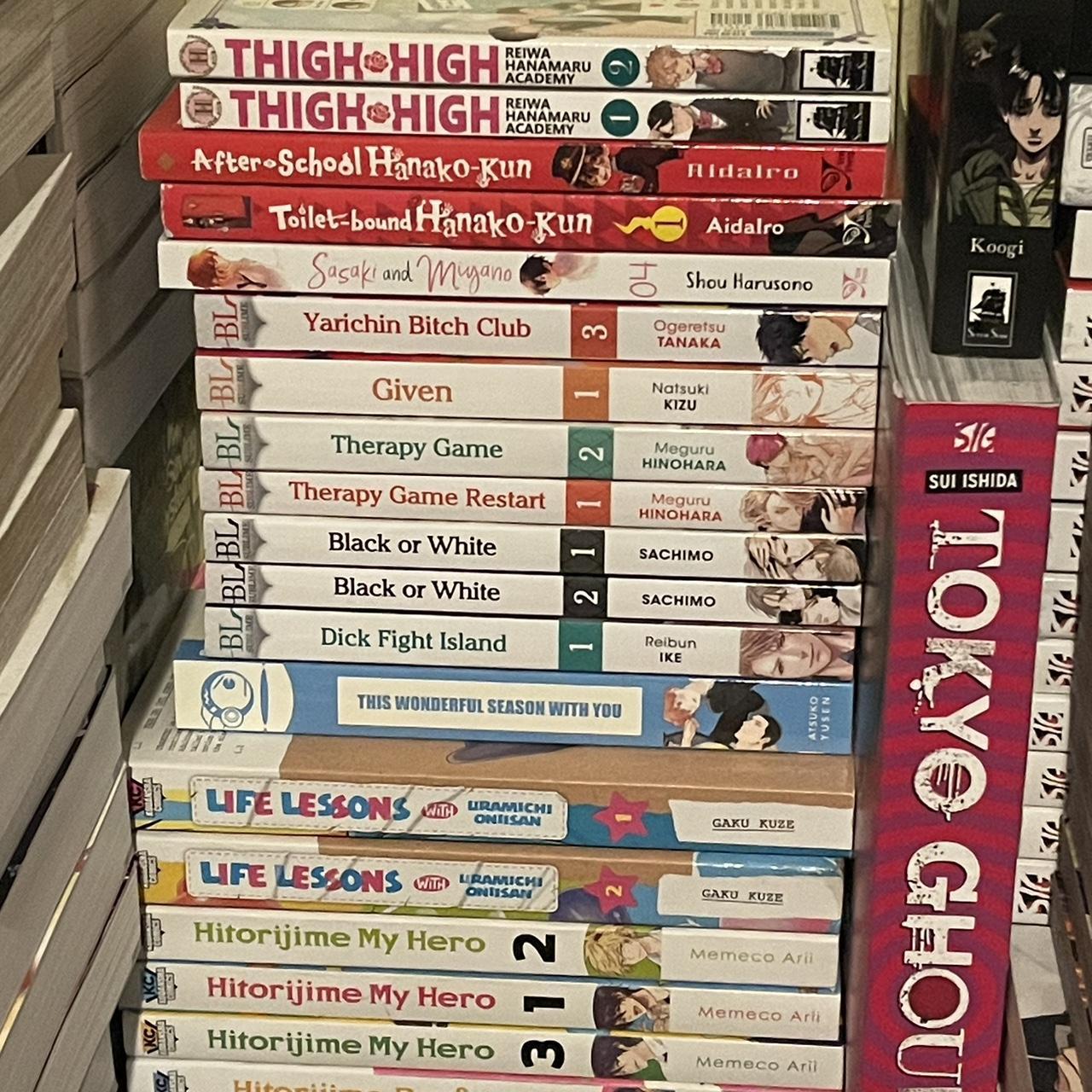 Miscellaneous shops Manga Lot