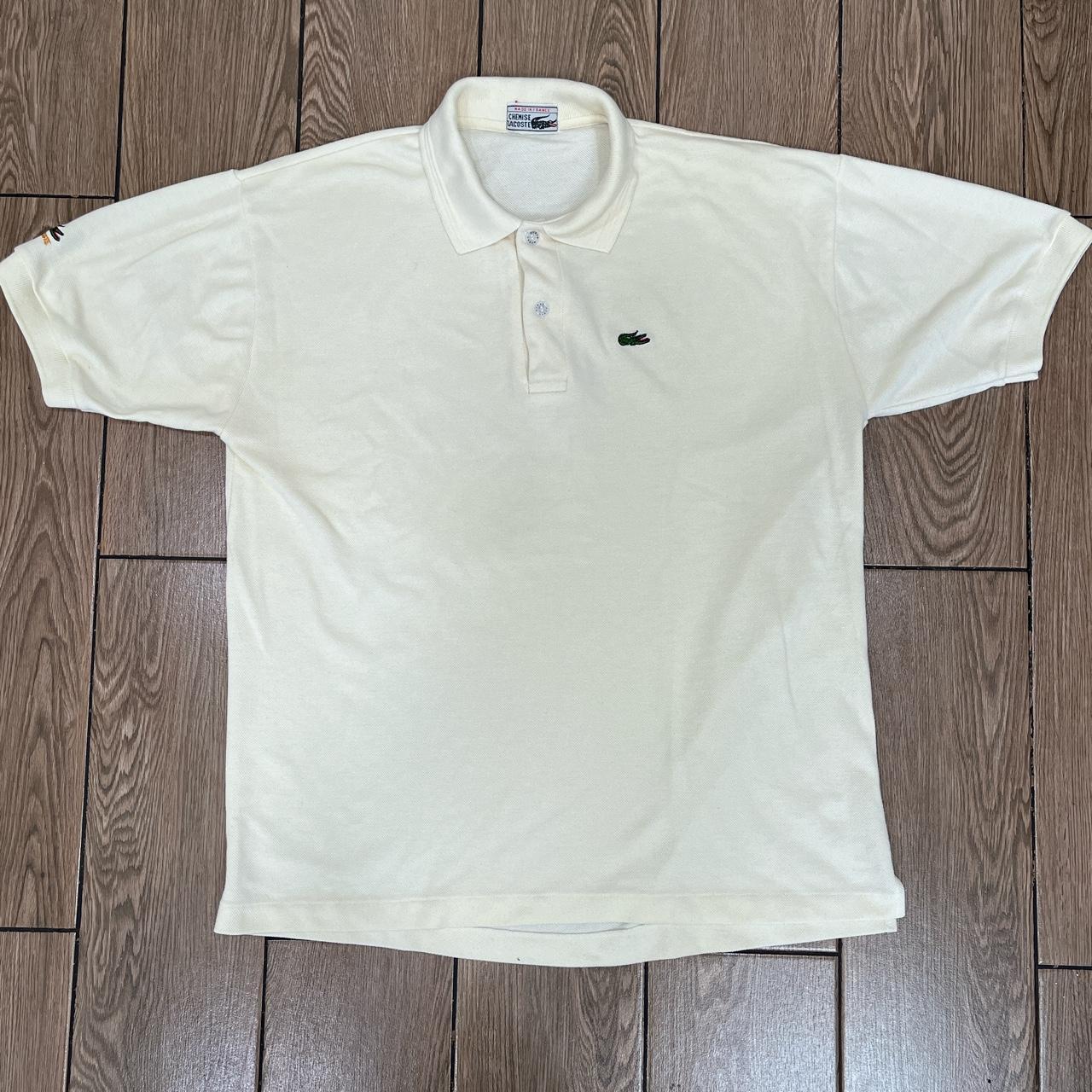 Vintage 1980s Lacoste Polo Collard Shirt, •, Size:...