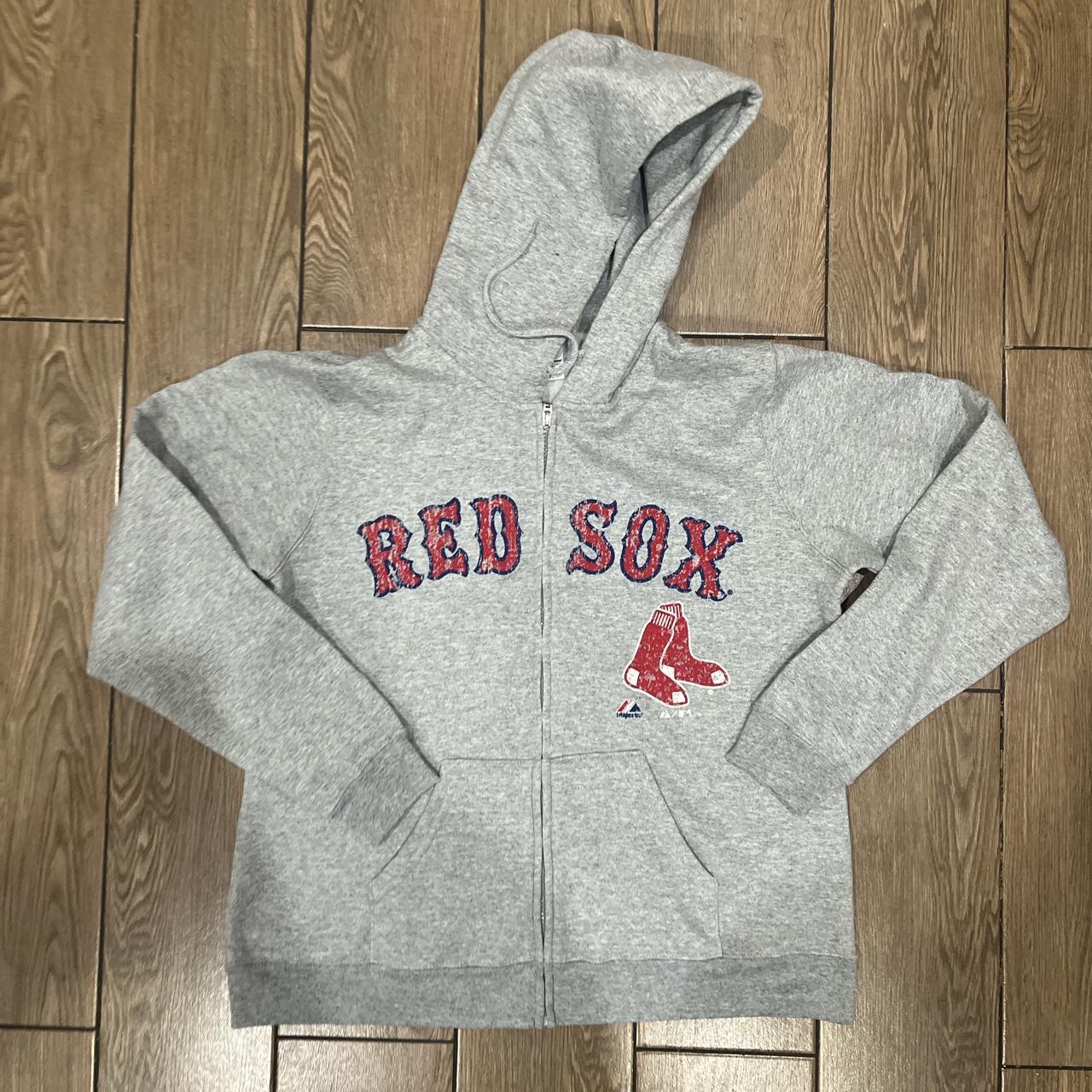 Red Sox hoodie Y2K - Depop