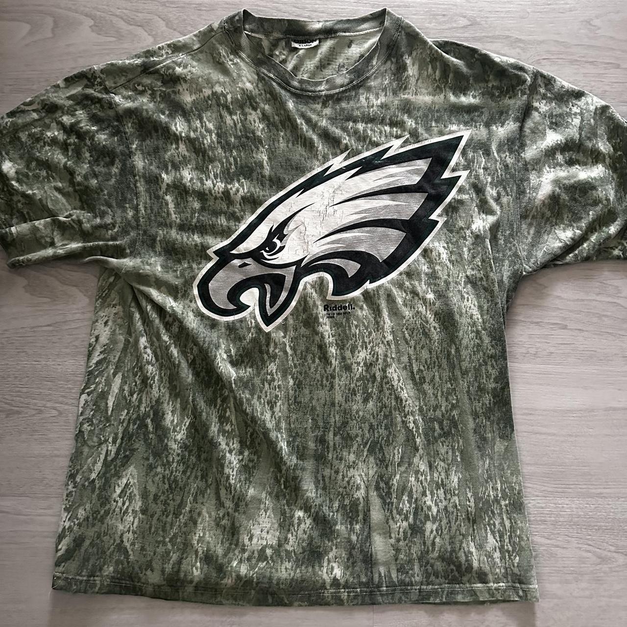 Philadelphia Eagles tie-dye T-Shirt .Official NFL - Depop