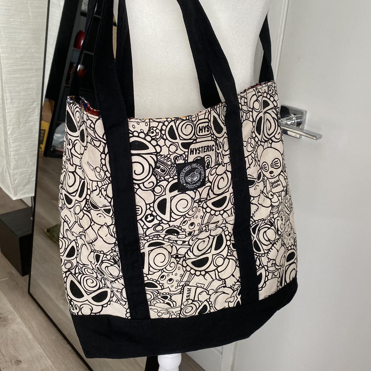 Vintage hysteric glamour tote bag , Reversible tote...