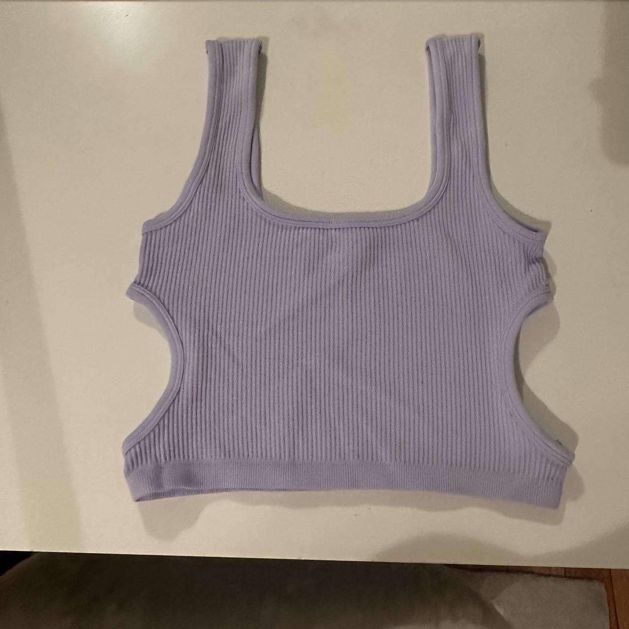 Bloomingdale's Women's Purple Vest | Depop