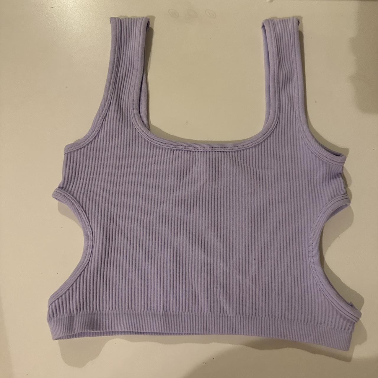 Bloomingdale's Women's Purple Vest Depop