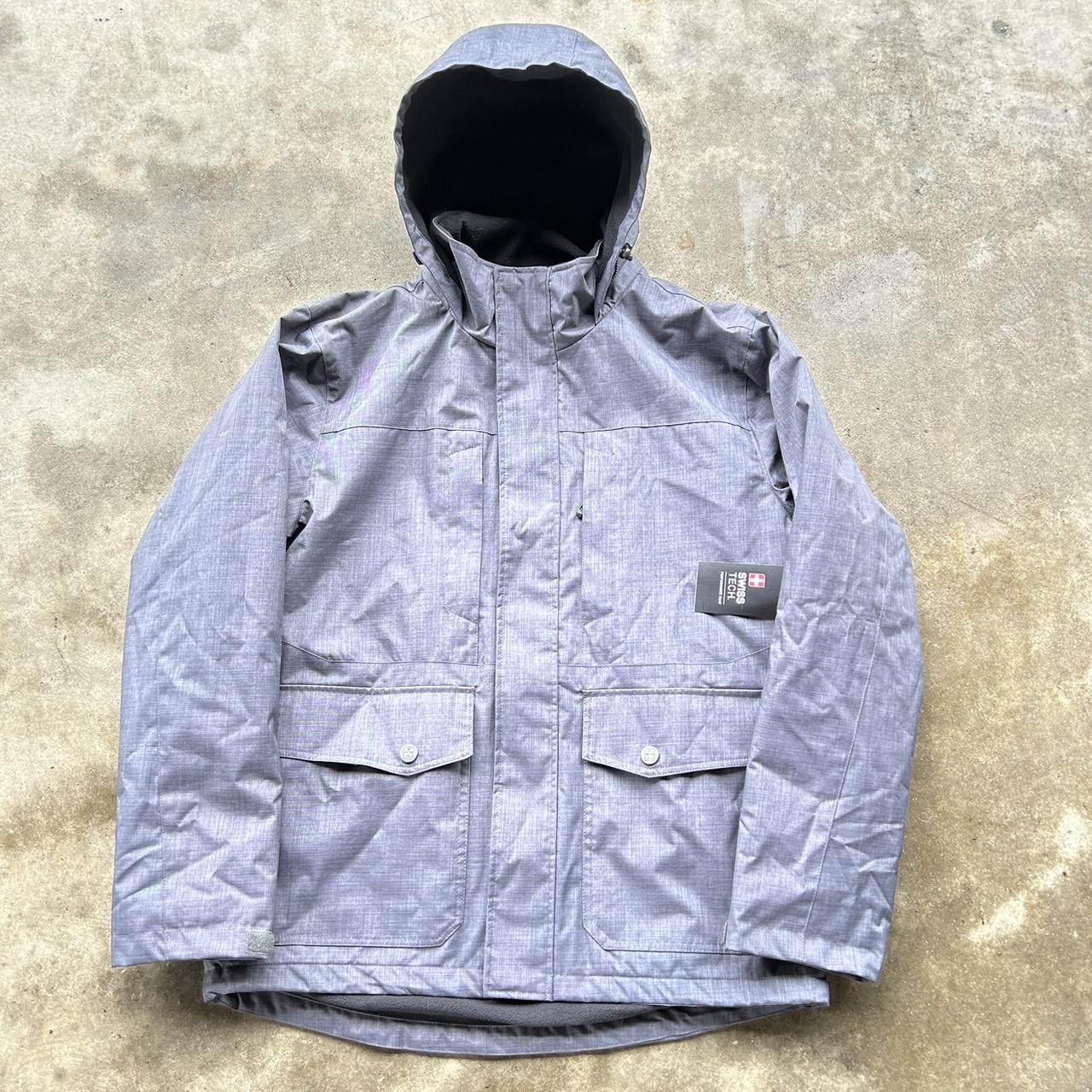 Swiss tech rain sales jacket